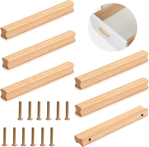 Stück möbelgriffe holz - 6,