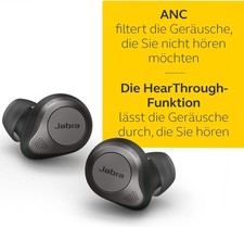 Jabra Elite 85t True Wireless In-ear Bluetooth Kopfhörer Titan/Schwarz