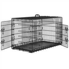 Hundebox aus Metalldrähte