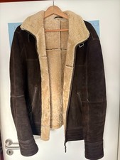 Lammfell Lederjacke braun Gr 52 NP 1100EUR