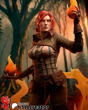 The Witcher – Triss Merigold | Resin Figur Fanart Statue Modell