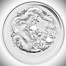 Silber ½ Unze Year of the Dragon 999er Silber OVP 2012 Lunar II Drache