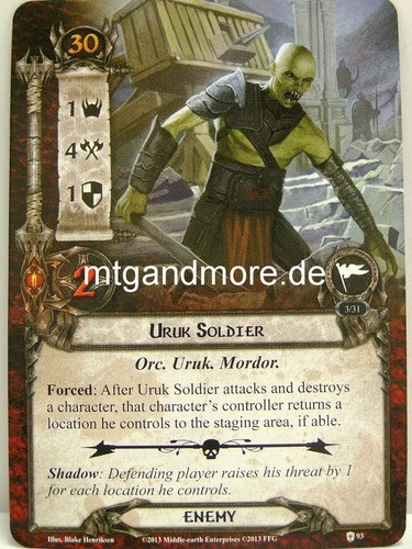 Lord the rings - lcg,