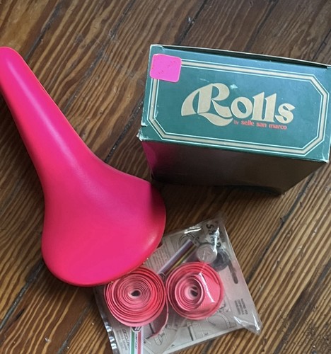 Vtg san marco rolls - vtg, pink