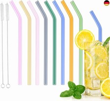 Glas Strohhalm, 8mm Breiter