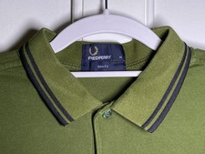 Fred Perry Poloshirt Olivgrün