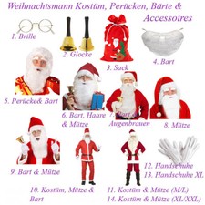 WEIHNACHTSMANN KOSTÜM SET