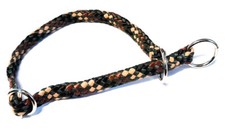 Hundehalsband mit Zugstop tarn