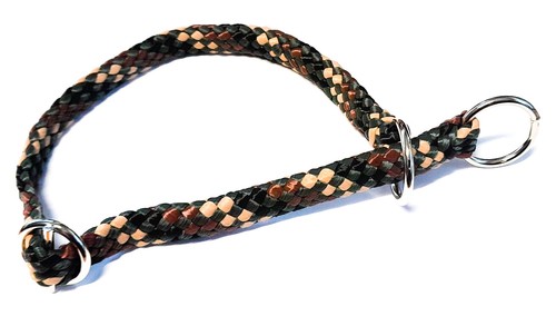 Hundehalsband mit zugstop tarn - hundehalsband,
