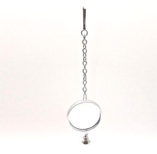 Spiegel mit Glocke Vogelspiegel Spielspiegel Sittichspiegel Großsittichspiegel