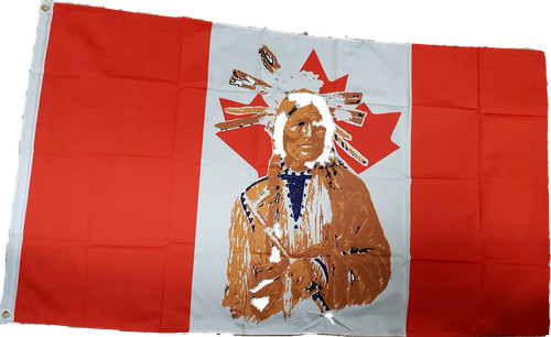 Fahne flagge canada indianer - flagge,