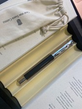 graf von faber castell guilloche füllfederhalter 18K-B in einem guten Zustand