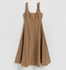 Schickes Midikleid Braun Damen