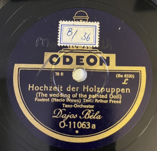 78rpm dajos bela - dajos, rex