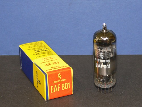 Siemens eaf801 diode pentode - diode, /