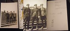 Orig. Foto 2x S ? Kragenspiegel unbekannt 2.WK Spange 3.Reich WWII Uniform Photo