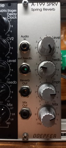 Doepfer 199 spring reverb - a-199,