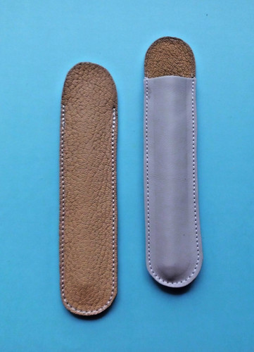 Stifte etui aus leder 16 - leder,