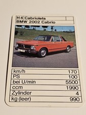 BMW 2002 Cabrio  - H4  - rot -