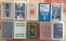 10 Skat Karten gebraucht 