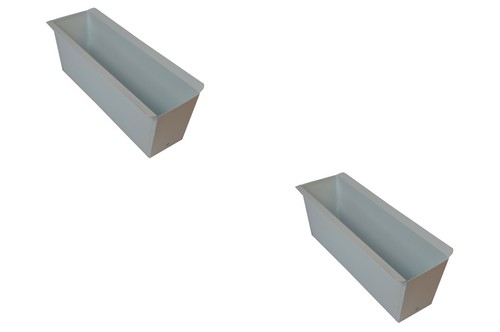 Blumenkasten weiss - 2x,