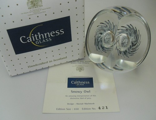 Boxed ltd caithness - ltd, "snowy