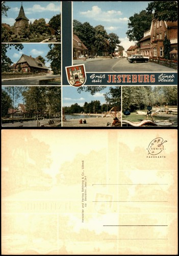 Ansichtskarte jesteburg - ansichtskarte,