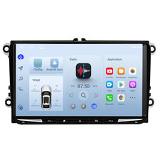 6+128GB Android Radio Carplay Navi Bluetooth Für Golf 5 6 Tiguan Crafter Passat