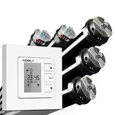 NOBILY Rollladen Set Rolladenmotor P 4 / P 5 + Rolladen Zeitschaltuhr Timer ZS1