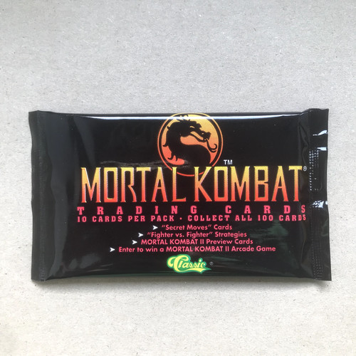 Mortal kombat trading - (1994),