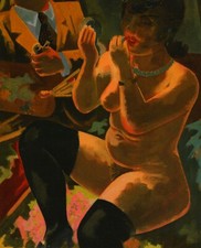 George Grosz - Akt mit