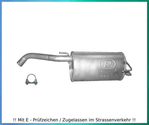 Endschalldämpfer für nissan - endschalldämpfer,