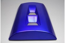 Blaue Soziusabdeckung /