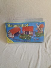 VEB PLAHO: Bauernhof mit DDR Tierfiguren in Original Verpackung NEU IN FOLIE 