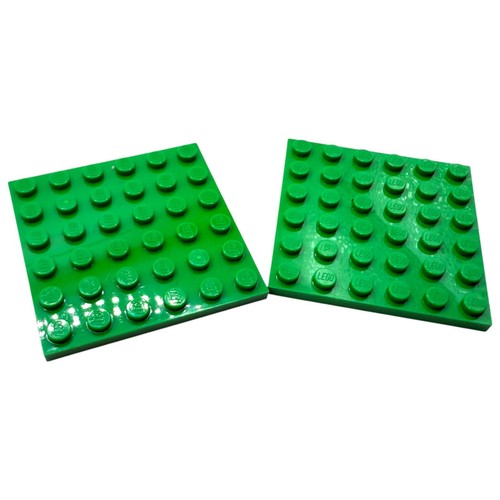 Lego platte 6x6 bright - platte,