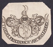 Exlibris Wallmoden Göttinge