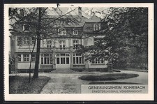 AK Rohrbach / Heidelberg, Genesungsheim, Erweiterungsbau, Vorderansicht 1918 