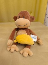 BABYLOVE Affe Banane Spieluhr Schlaf Kindlein schlaf braun gelb Plüschtier 