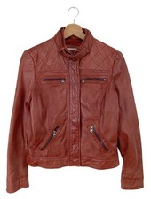 ESPRIT Lederjacke Damen Jacke