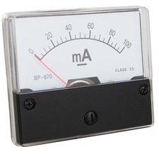 Messinstrument 0-100 mA DC zum