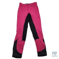 Covalliero Kinder Reithose 140 Economic Teens Dark-Rose, Größe 140
