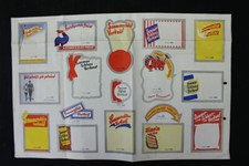 alter Druck Preisliste Werbung für Tafel Schilder SSV Sommer Schluss Verkauf