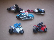 Hot Wheels Motorräder 3x rrrumblers + 2x Ducati + Raider, Reiter Konvolut