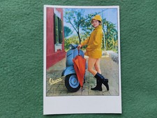 Postkarte Vespa Motorroller