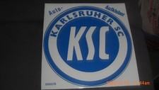 KSC Karlsruher SV  Große Runde  Aufkleber ca 22 cm  Sticker siehe Bild