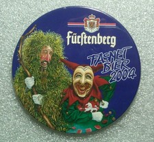 Fürstenberg Fasnet Bier 2004 Strohbär Singen Button Fasnacht Fastnacht