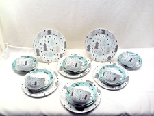 Weihnachtsservice Kaffeeservice 6. Gedecke Tannenbaum / Christbaum Weihnachten