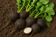 Schwarzer Rettich – hochwertiges Saatgut | aromatisch & lagerfähig | Raphanus