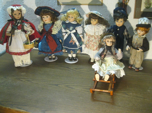Sammlung porzellanpuppen - sammlung, /