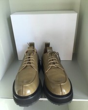 Joseph Schnürschuhe Halbschuhe Creepers beige khaki Spazzolatoleder 38,5